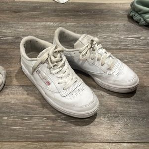White reeboks